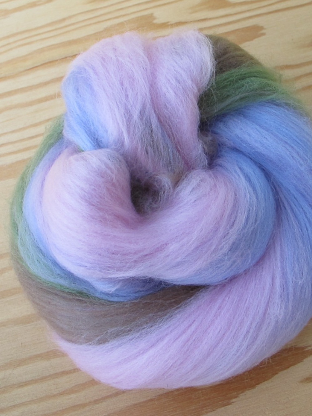 Blush Merino Wool Handcarded Batts Spinning Weaving Nuno Felting Fiber Art